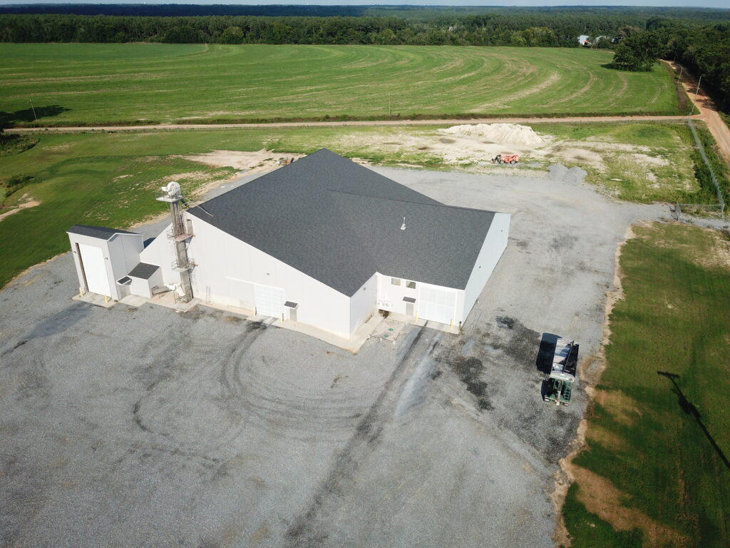 Dry Fertilizer bulk blend plant for Kelly Seed company in Hartford Alabama