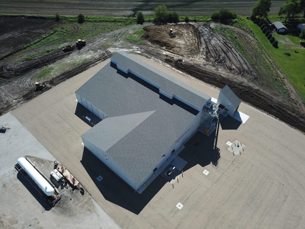 Illinois fertilizer blending building