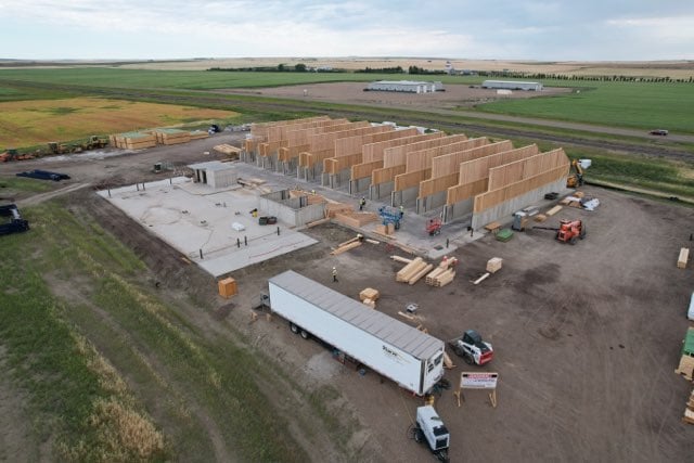 pro coop fertilizer plant in montana under construction