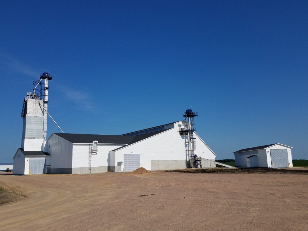 Agriculture plant food storage building