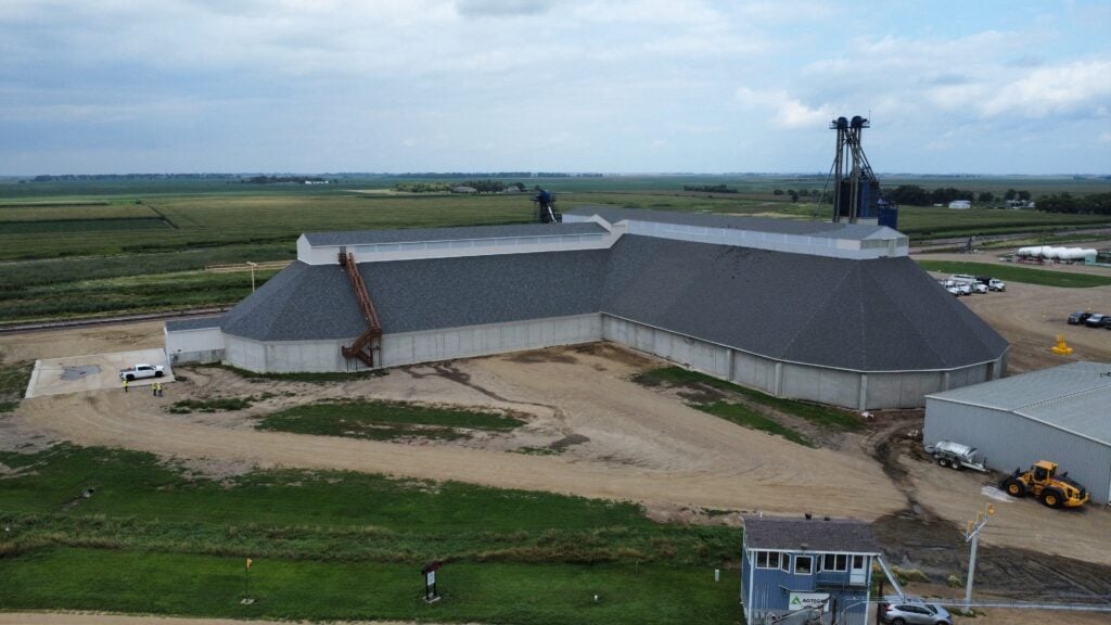 Large Dry Fertilizer Storage building in South Dakota