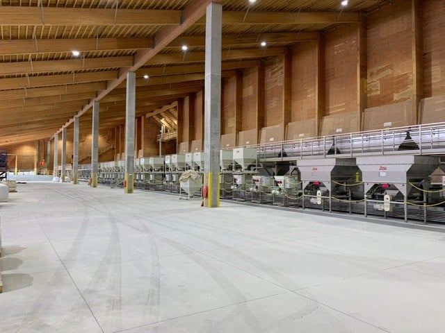 Florida fertilizer storage building