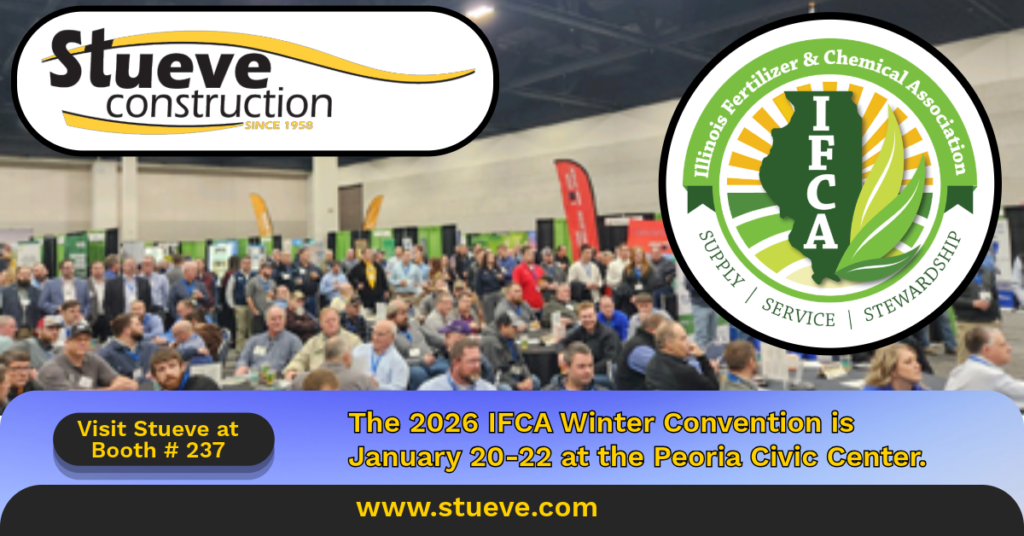 Stueve Construction at Illinois Fertilizer and Agri chemical convention