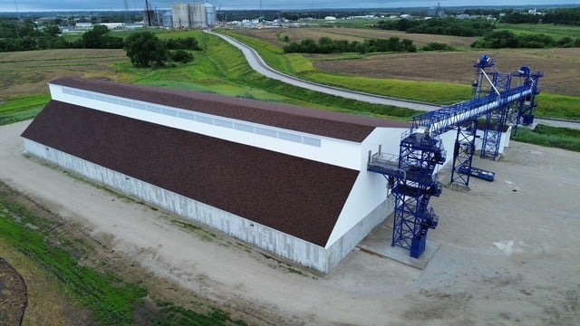 dry fertilizer storage